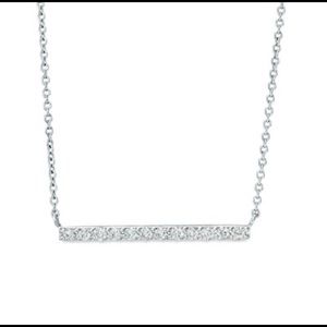 Zales bar necklace